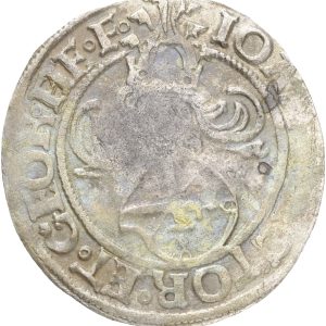 Germany, Saxony, Johann and Georg (1525-1530), Zinsgroschen ND, 2.37 g, Keilitz 92, VF, weakly struck.