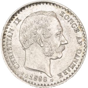 Christian IX, 10 øre 1886, Sieg 9.1, H 16A, kv. 0-01