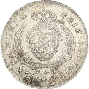 Germany, Saxony, Friedrich August I (1806-1827), 1/12 Taler 1812, KM 1049, EF