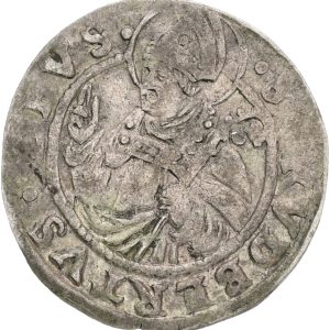 Austria, Salzburg, Matthäus Lang von Wellenburg (1519-1540), 1/2 Batzen 1531, 1.78 g, Zöttl 280, VF