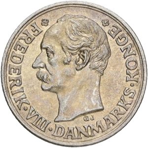 Frederik VIII, 10 øre 1907, Sieg 10.1, H 5, kv. 0-01