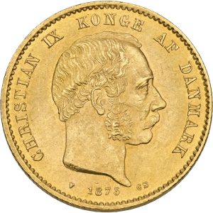 Christian IX, 20 kroner 1873, Sieg 1.1, H 8A, F 295, kv. 01