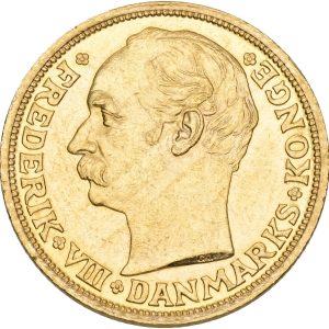 Frederik VIII, 20 kroner 1912, Sieg 2, H 1, F 297, kv. 01
