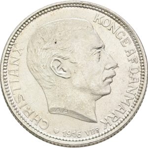 Christian X, 2 kroner 1916, Sieg 2, H 8, kv. 01/0-01