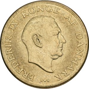 Frederik IX, 2 kroner 1949, Sieg 4.1, H 5A, kv. 0-01
