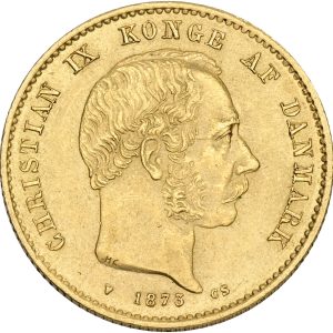 Christian IX, 20 kroner 1873, Sieg 1.1, H 8A, F 295, kv. 01