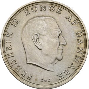 Frederik IX, 10 kroner 1968, Prinsesse Benediktes Bryllup med Prins Richard, Sieg 15, kv. 0-01