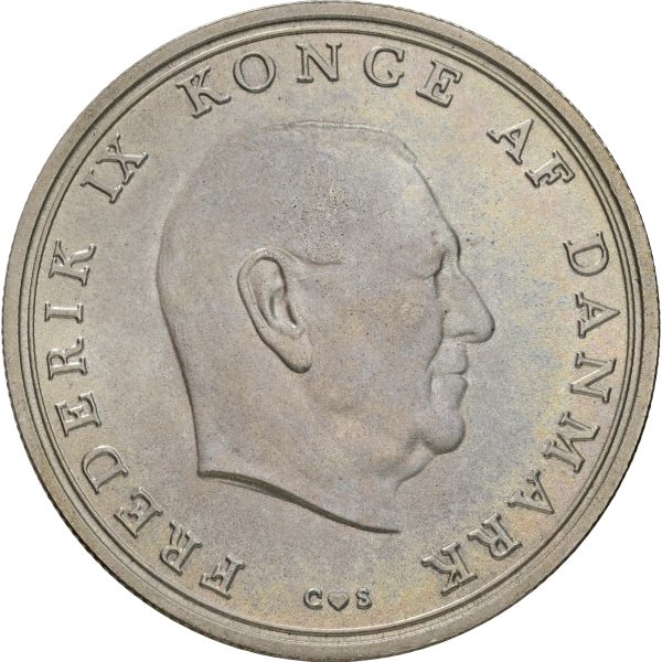 Frederik IX, 10 kroner 1968, Prinsesse Benediktes Bryllup med Prins Richard, Sieg 15, kv. 0
