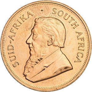 South Africa, Krugerrand 1967, Au (917/1000), 33.93 g, KM 73, Fr. B1, AU