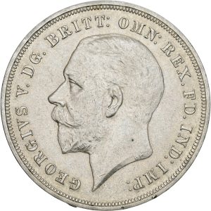 England, George V, Crown 1935, S 4048, KM 842, EF
