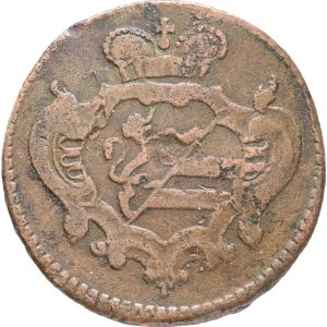 Italy, Gorizia, Maria Theresia, 1 Soldi 1769 G, KM 17, F, bend.