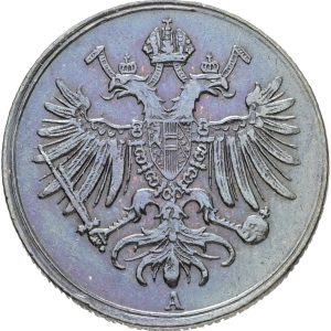 Italy, Lombardy-Venetia, 1 Centesimo 1862, C 35.1, EF