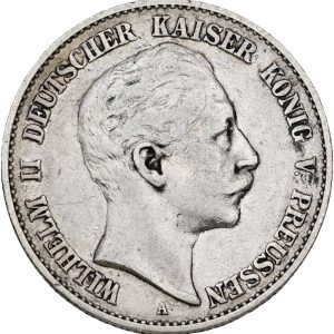 Germany, Preussen, 2 Mark 1899 A, KM 522, F
