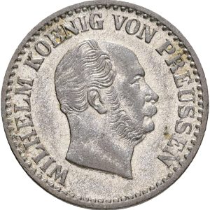 Germany, Preussen, Silbergroschen 1866 A, KM 425, AU