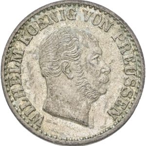 Germany, Preussen, Silbergroschen 1871 C, KM 485, AU
