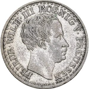 Germany, Preussen, Silbergroschen 1836 A, KM 410, AU
