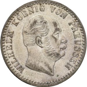 Germany, Preussen, 2 ½ Silbergroschen 1868 A, KM 486, AU