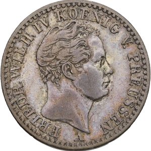Germany, Preussen, 1/6 Taler 1841 A, KM 436.1, VF