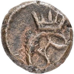 Trankebar, Christian V, kas u. år, UBJ 188, Sieg 40, KM 122, kv. 1+-1