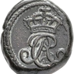 Trankebar, Christian VIII, 10 kas 1842, UBJ 390, Sieg 92, KM 167, kv. 1+