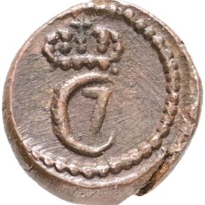 Trankebar, Christian VII, kas 1780, UBJ 359, Sieg 76, KM 150, kv. 01-1+