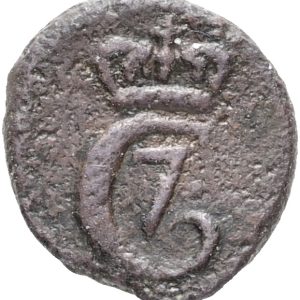 Trankebar, Christian VII, kas 1768, UBJ 350, Sieg 77.1, KM 152, kv. 1+-1