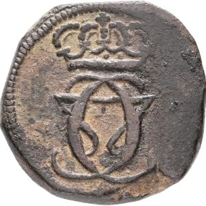 Trankebar, Christian VII, 10 kas 1768, UBJ 320, Sieg 80.2, KM 164, kv. 1+-1