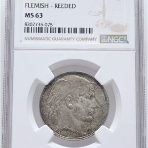 Belgium, 50 Francs 1948, Flemish, KM 137, graded MS 63 by NGC.