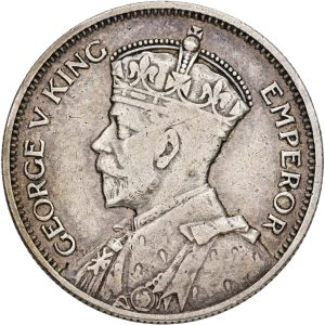 Zimbabwe, Southern Rhodesia, George V, Shiling 1936, KM 3, VF-F