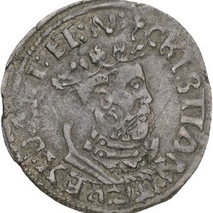 Christian III, Skilling 1536, København, Sieg 1, G 106, kv. 1+