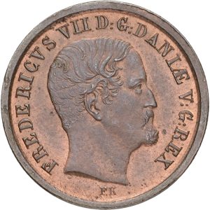 Frederik VII, Rigsbankskilling 1853, Sieg 4, H 12C, kv. 01