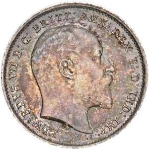 Great Britain, Edward VII, Threepence 1903, S 3984, EF