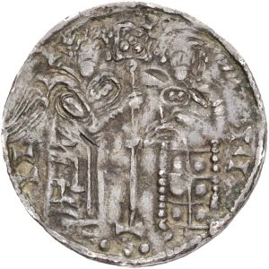 Svend Estridsen, Lund, Penning, 1,05 g, Hbg. 8, Hbg. auk. 842, kv. 1+-1