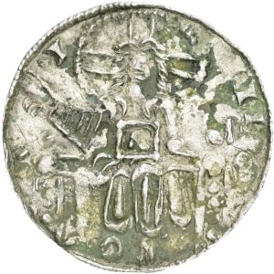 Svend Estridsen, Lund, Penning, 0,82 g, Hbg. 6, Hbg. auk. 768, kv. 1+-1. korr.