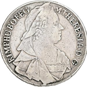 Austrian Empire, Maria Theresia, Thaler 1767 IK SC, KM 1849, VF-F