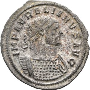Roman Empire, Aurelian (270-275), Serdica, 1st officina, Antoninianus, IOVI CONSER P, RIC 260, 3.64 g, EF, some rough surfaces