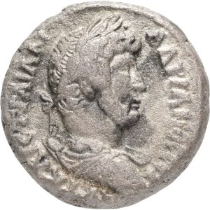 Roman Empire, Egypt, Hadrian (117-138), Billon Tetradrachm, RY 18 (= AD 133-134), Serapis seated, RPC 5871, S 1256, VF-F
