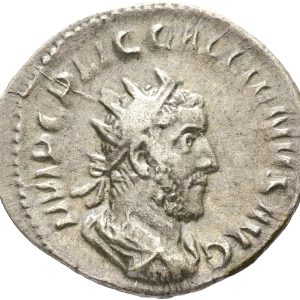 Roman Empire, Gallienus (253-268), Rome, ca. 254 AD, Antoninianus, Virtus, RIC 181, VF